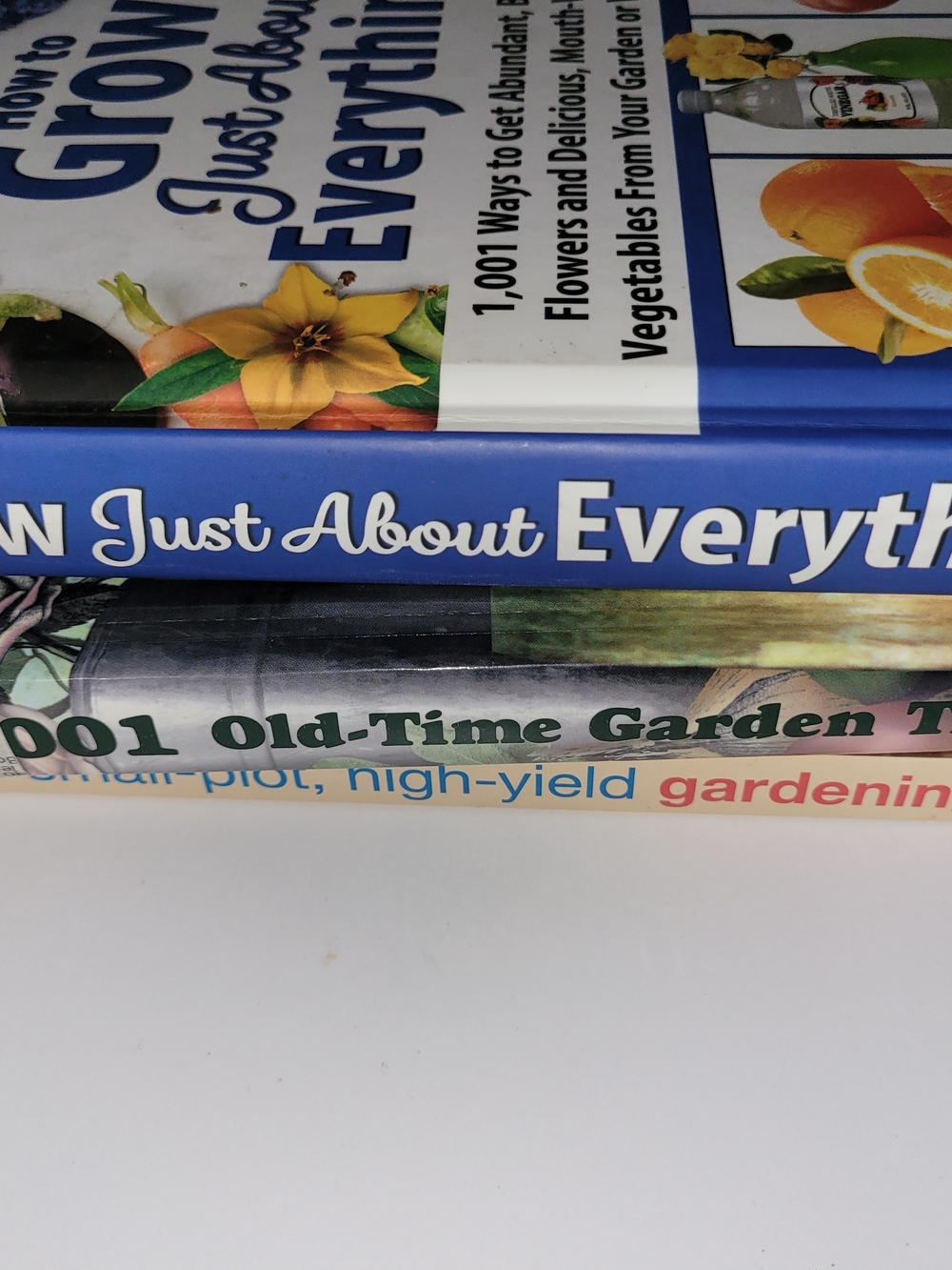 Stack of Gardening Books